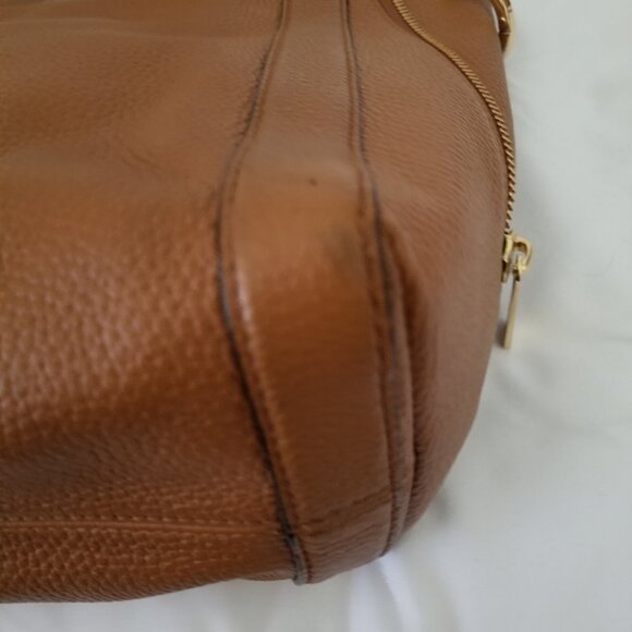 Michael Kors Brown Leather Handbag Shoulder Bag - Picture 11 of 12